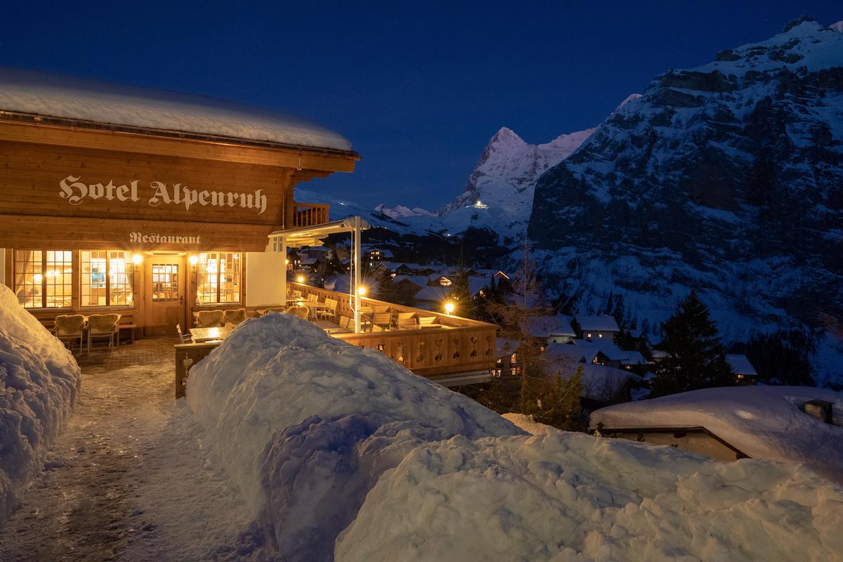 Hotel Alpenruh, Murren Chalet hotel in Murren Magic Switzerland
