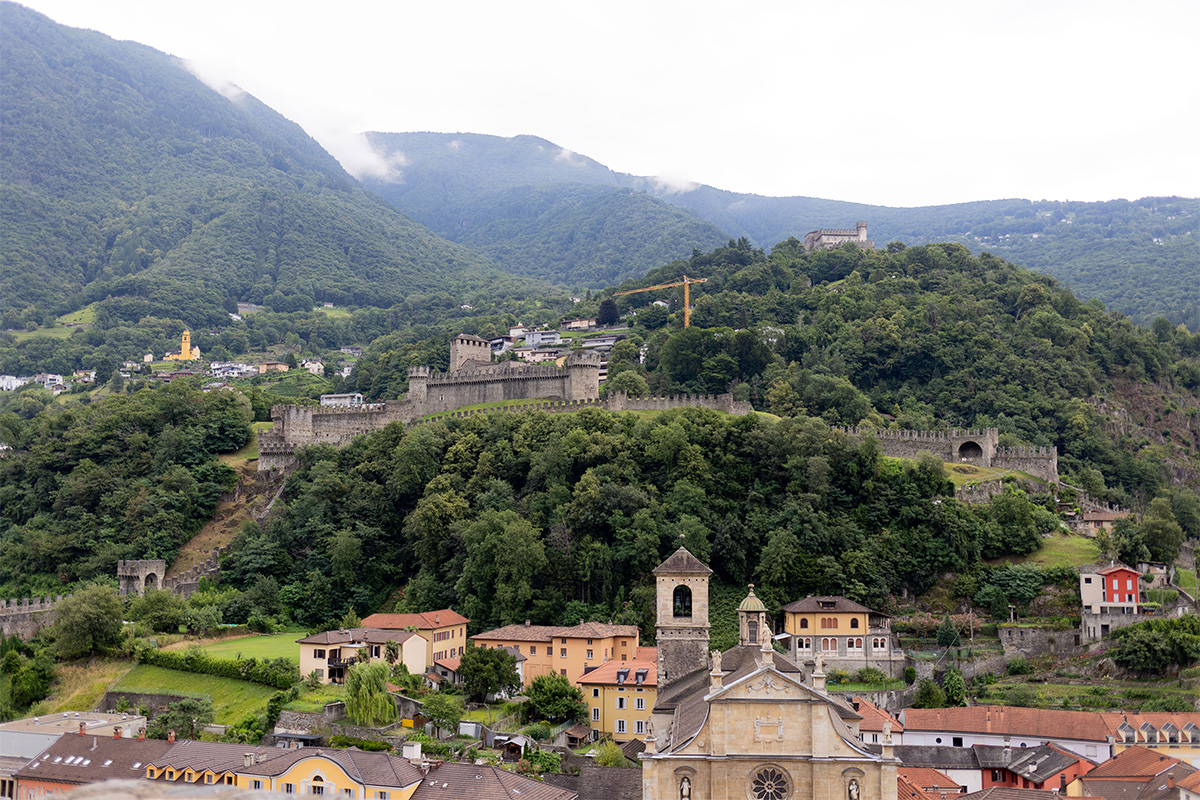 Bellinzona Castle Fortress Ticino