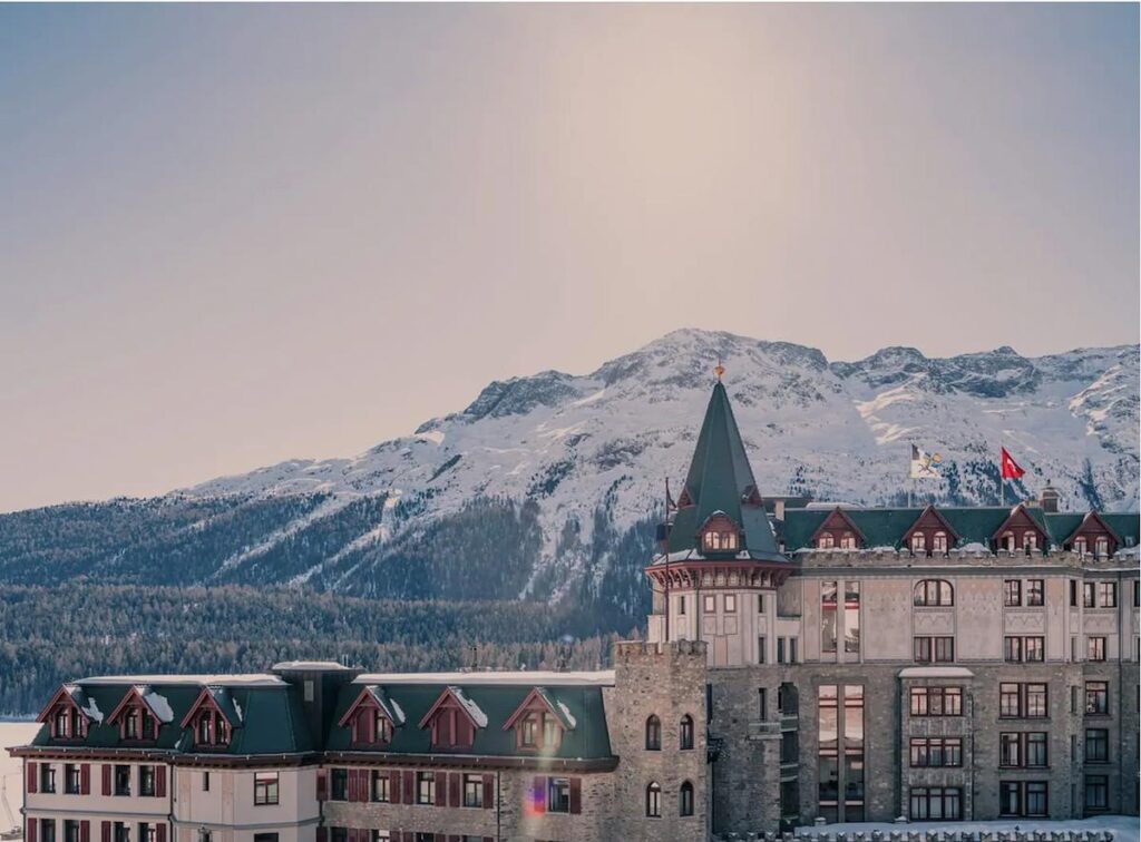 Badrutt's Palace Hotel.