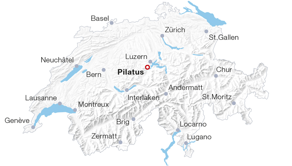pilatus with swiss travel pass